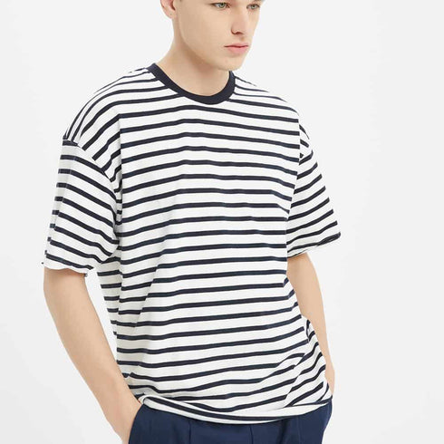 Boysnextdoor 寬版條紋T-Shirt